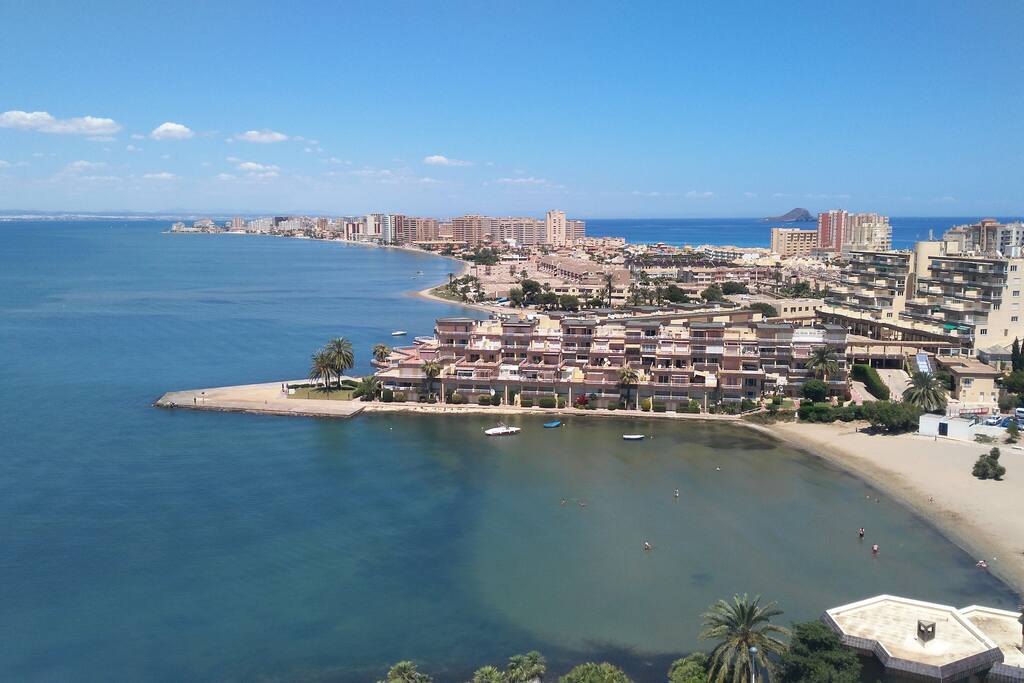 view from the balcony