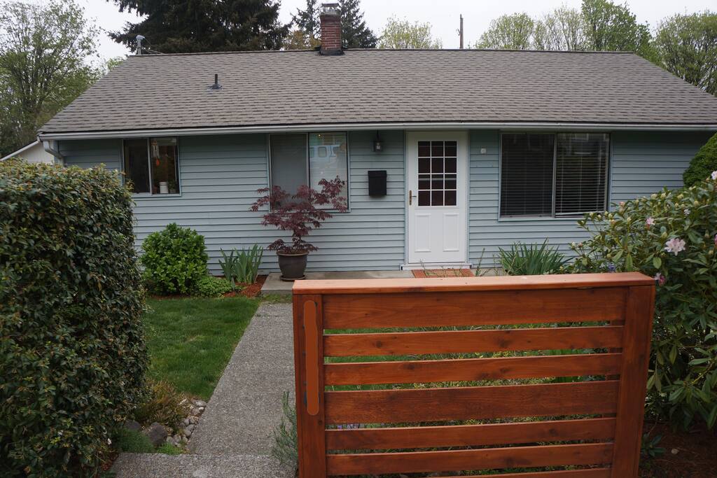 Front of the house