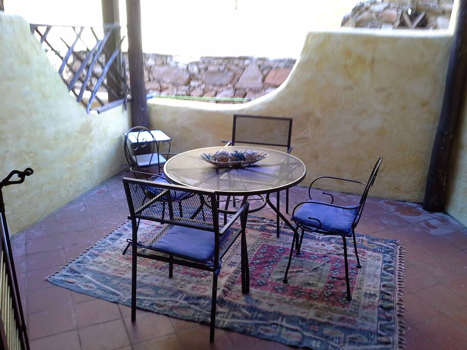 terrazza attrezzata
