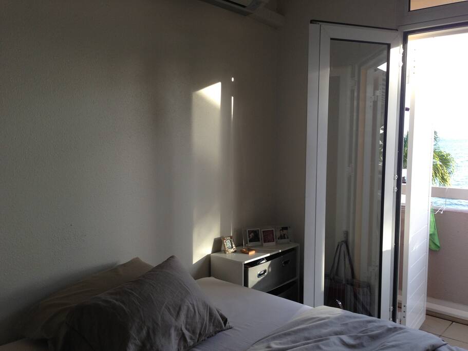 The room