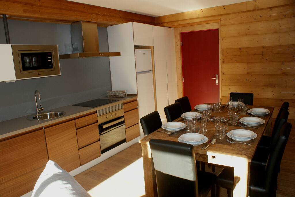 Cuisine-salle à manger