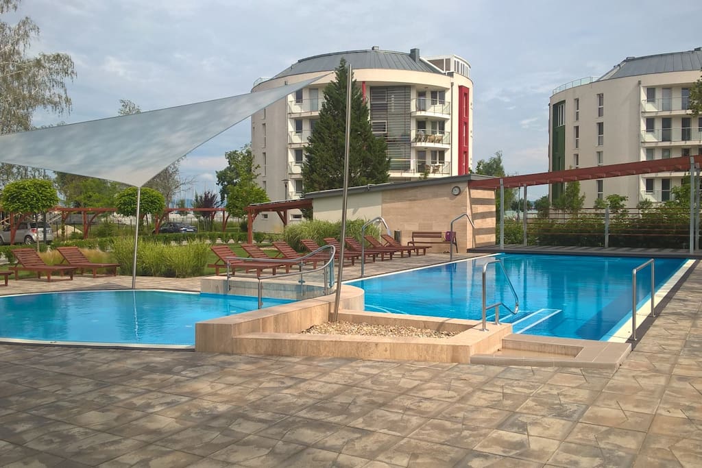 The pools