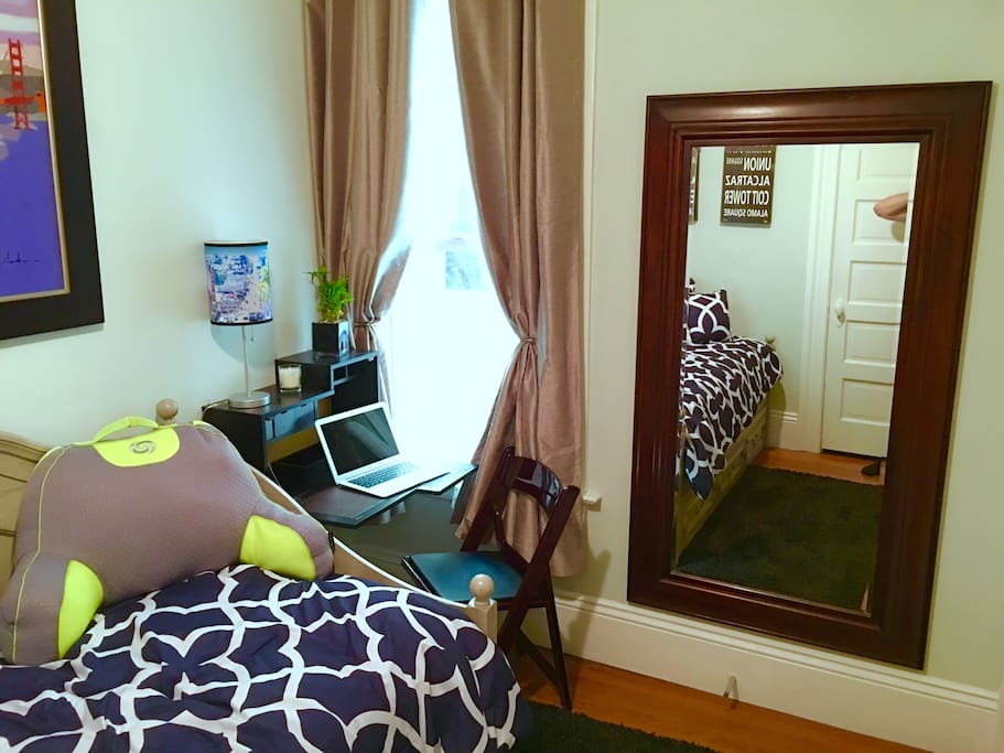 Plenty of light and space