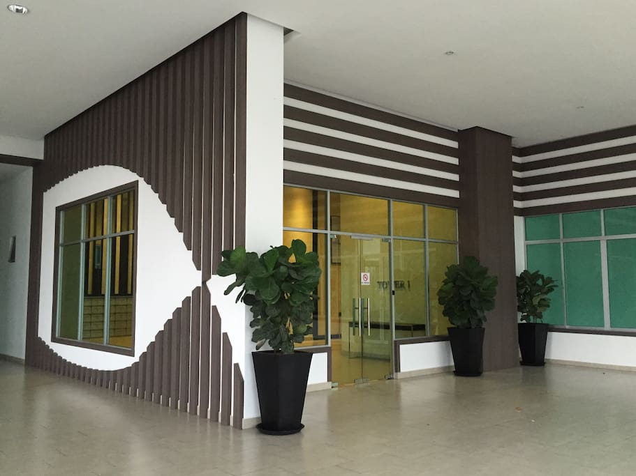 Tower A lobby and waiting area