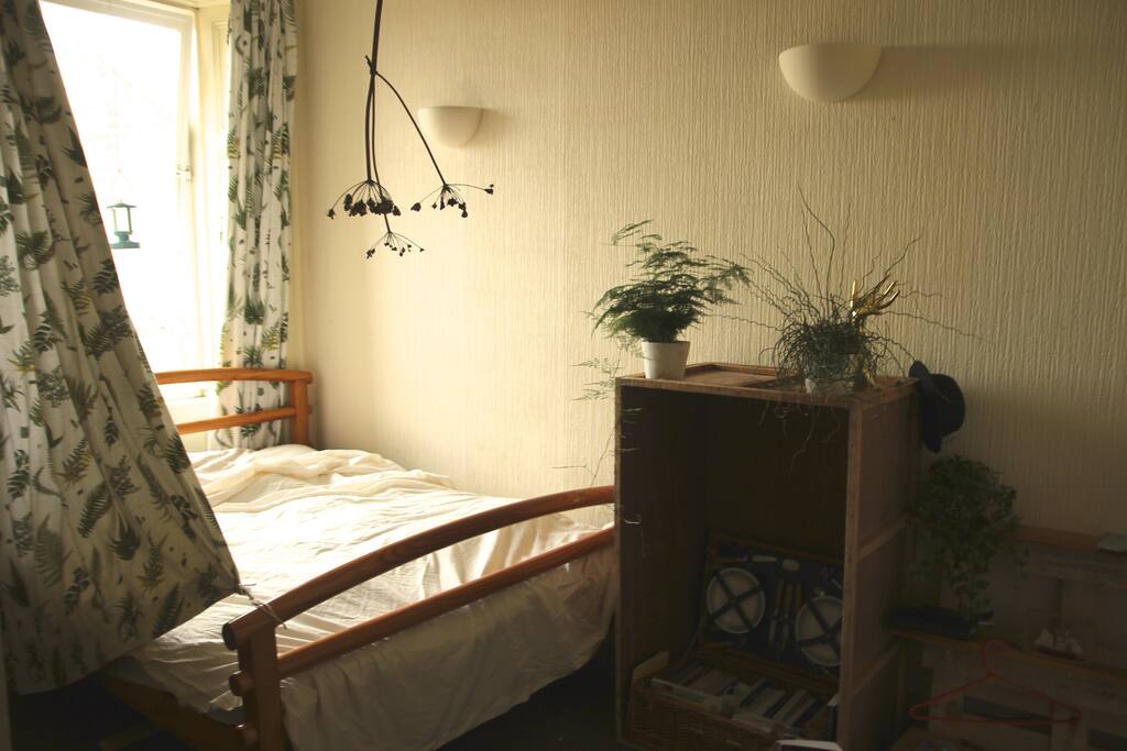 the room. big wardrobe not framed in the picture:)