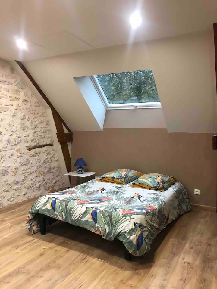 Cama en el "altillo"