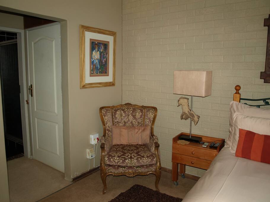Entrance to the bathroom