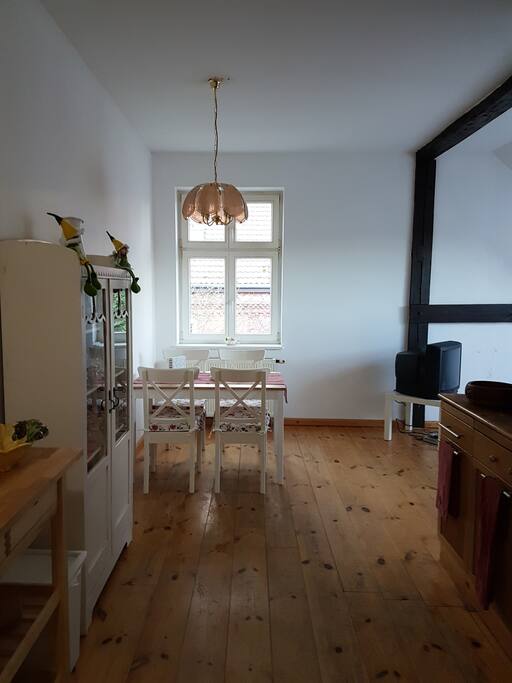 Entrance with dining