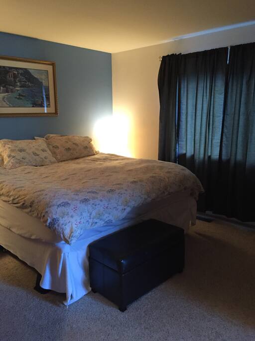 Master bedroom - King size bed