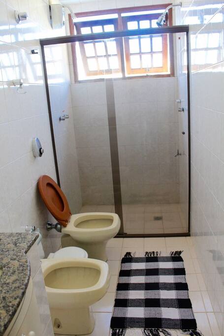 Banheiro suite da casa
