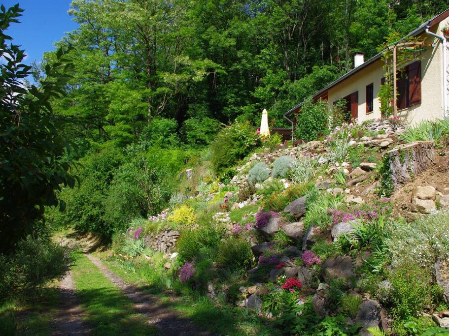 House and Rock Garden