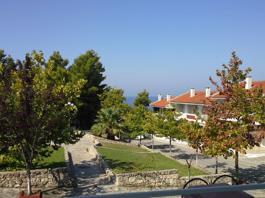 Park in front of property