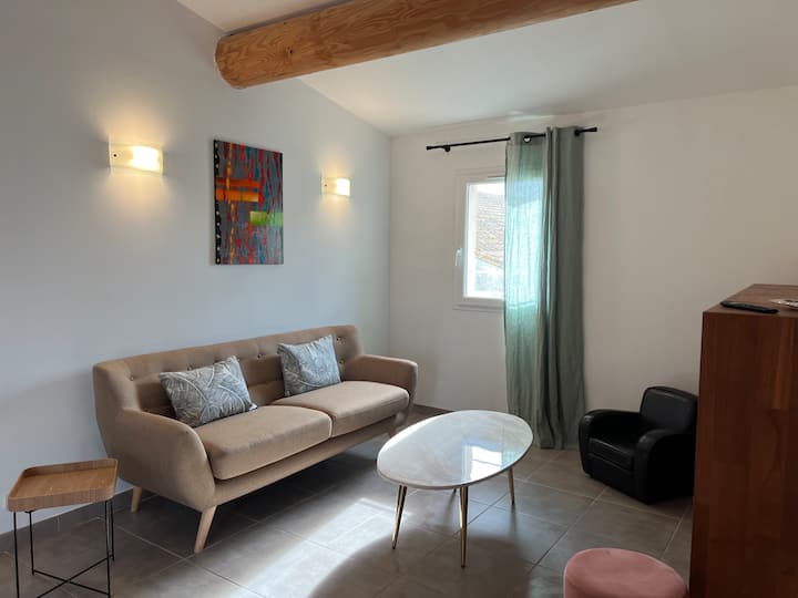 Appart Intra-muros , Vue Remparts Avec Garage - Saint-Laurent-d'Aigouze