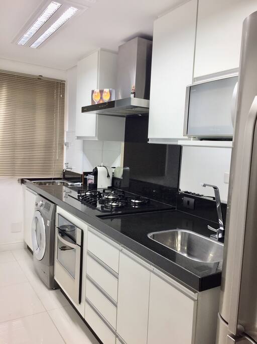 Cozinha completa - Lava e Seca de Roupas