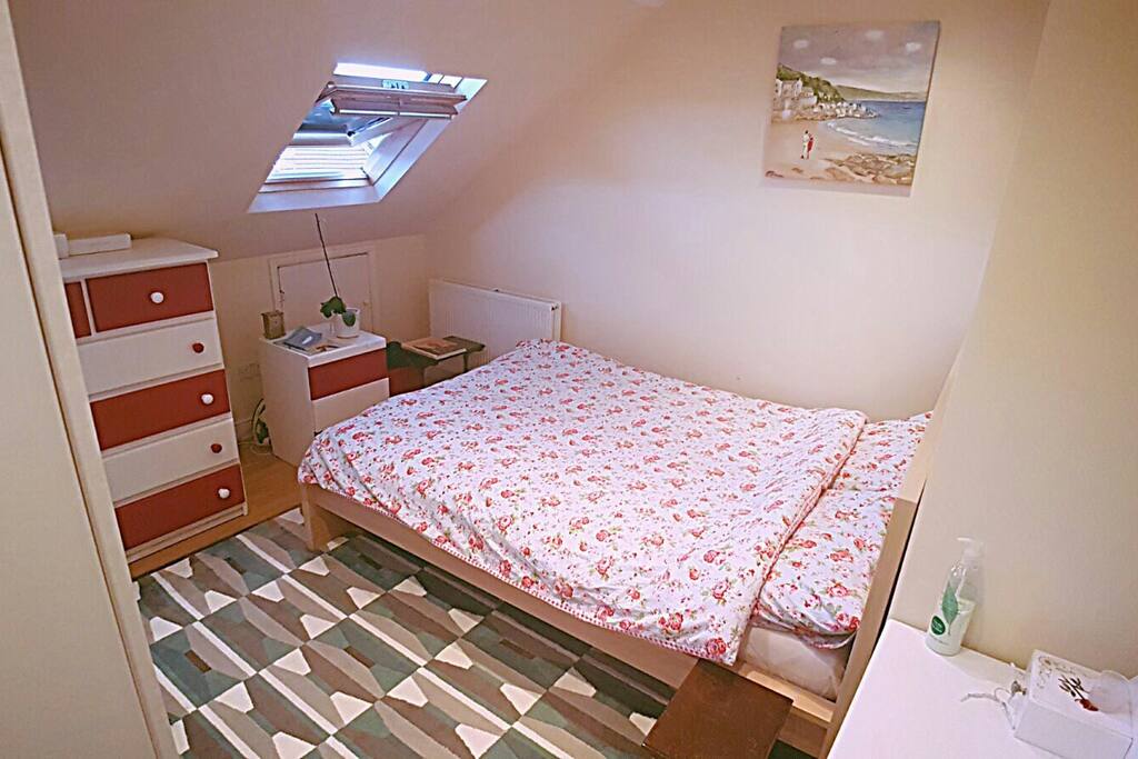 Double bed, comfortable