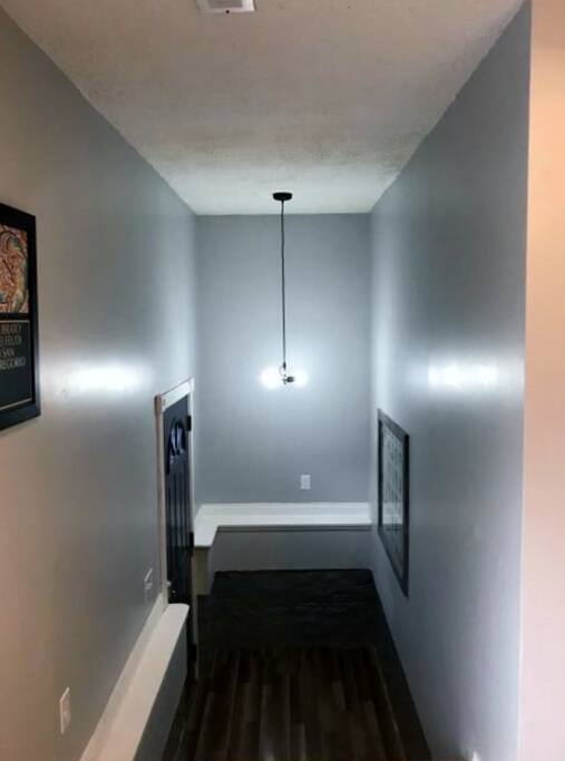 Front entry with keypad