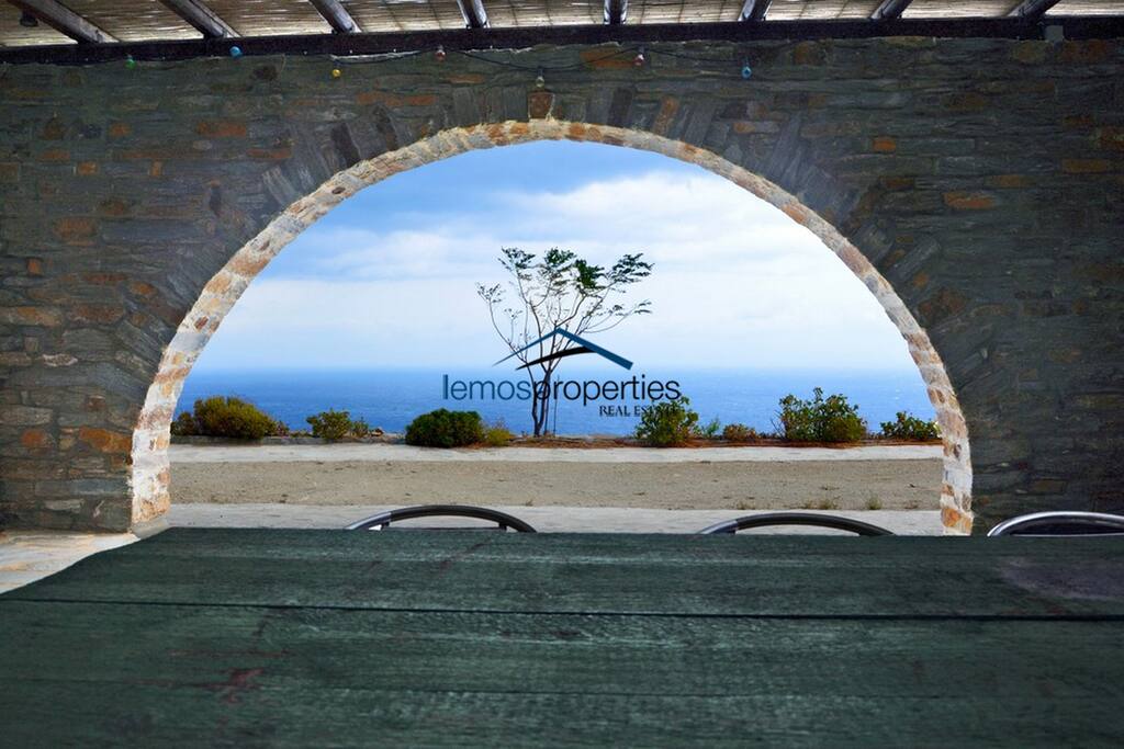 The view from the "cave"