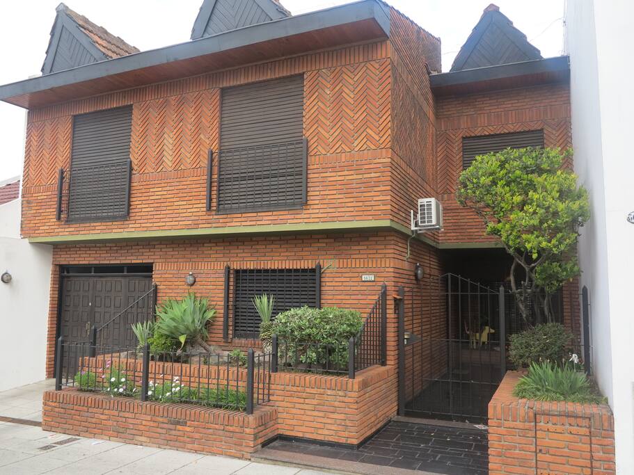 frente de la casa