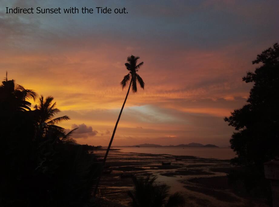 Indirect sunset.