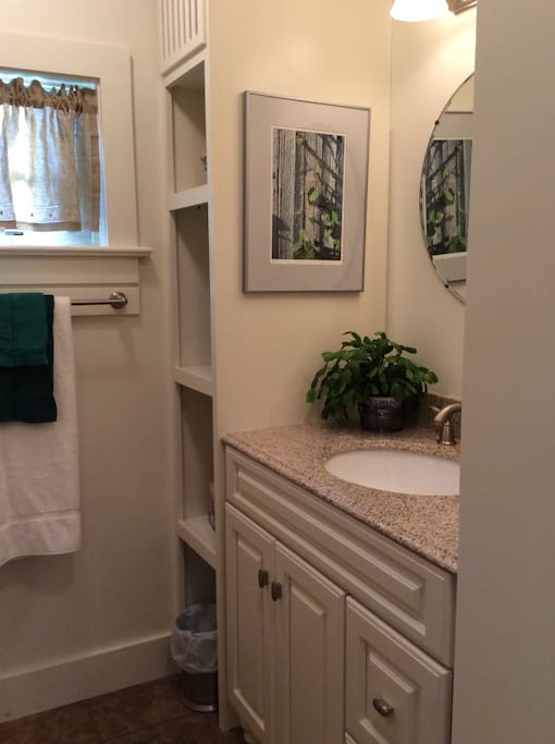 Newly renovated private bathroom