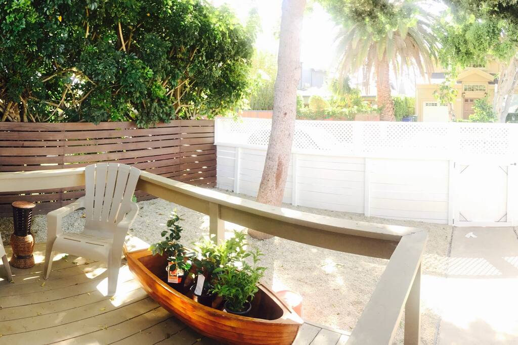 Private Front Porch