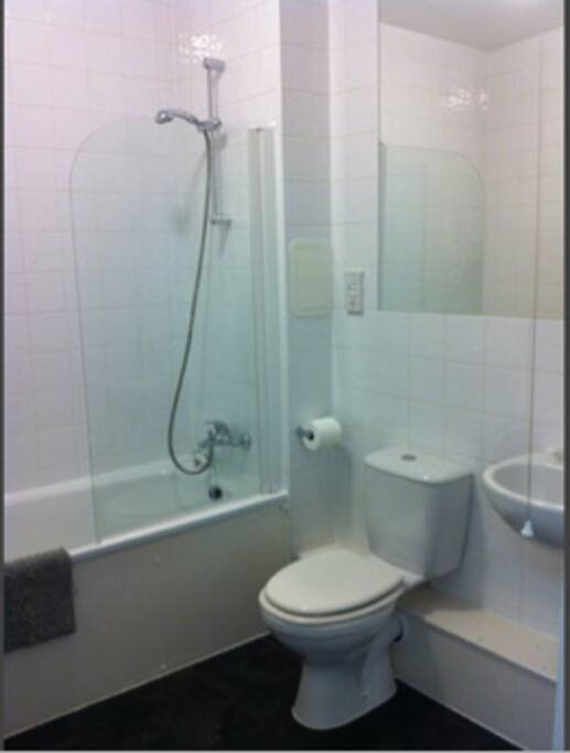 Bathroom and shower