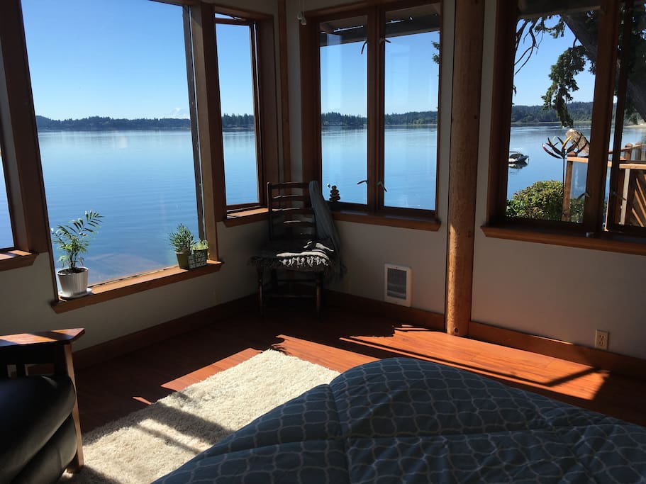 180 degree view from your bed