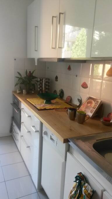 The lovely new kitchen