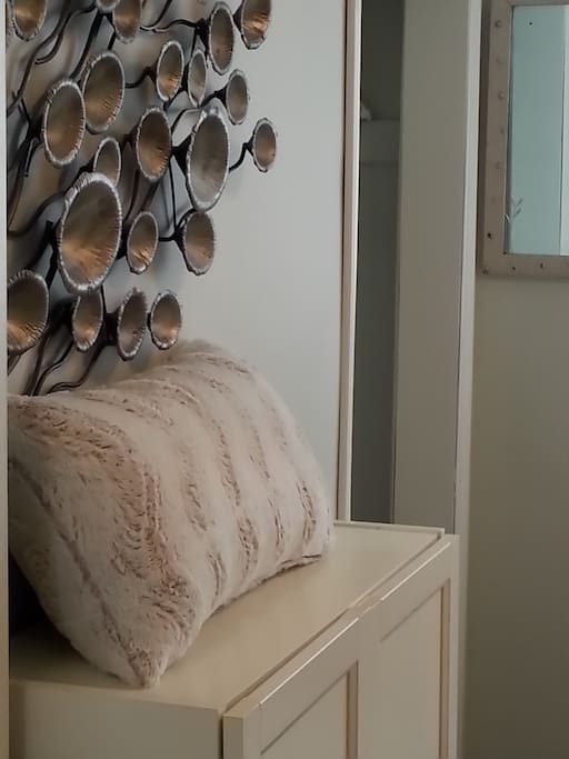 Closet w/Cabinet & Mirror