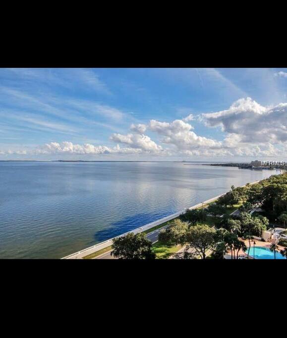 Water view from Balcony