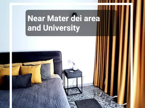 🟨 private room + bathroom / ac / birkirkara