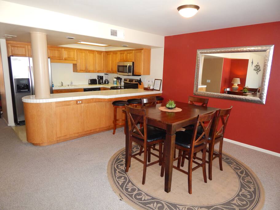Dining Area and Kitchen