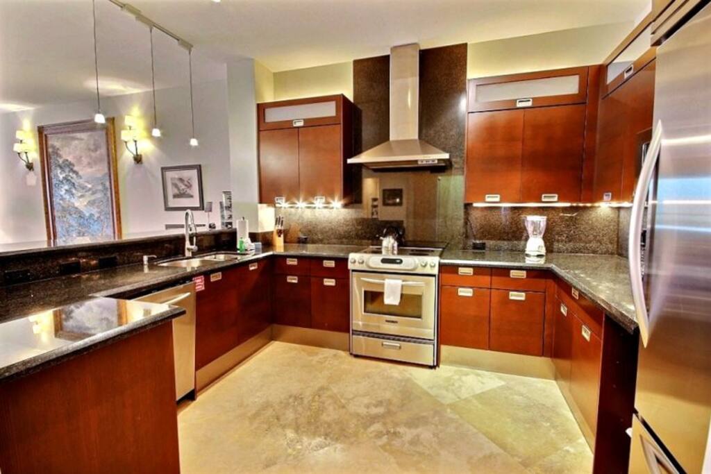 Elegant kitchen with everything needed