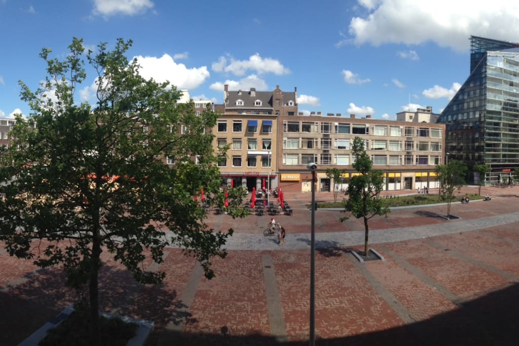 Blaak - View from the balcony