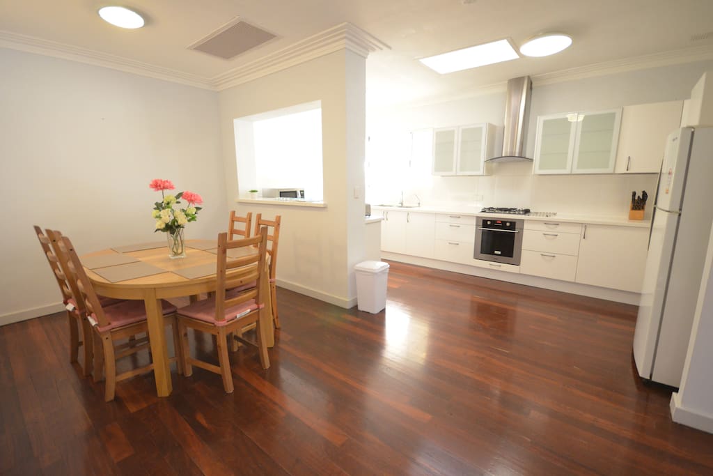 Kitchen and Dining Area