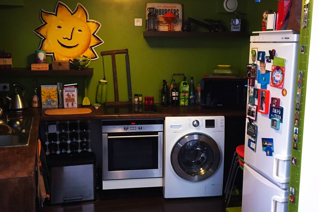 Cuisine ouverte sur le séjour