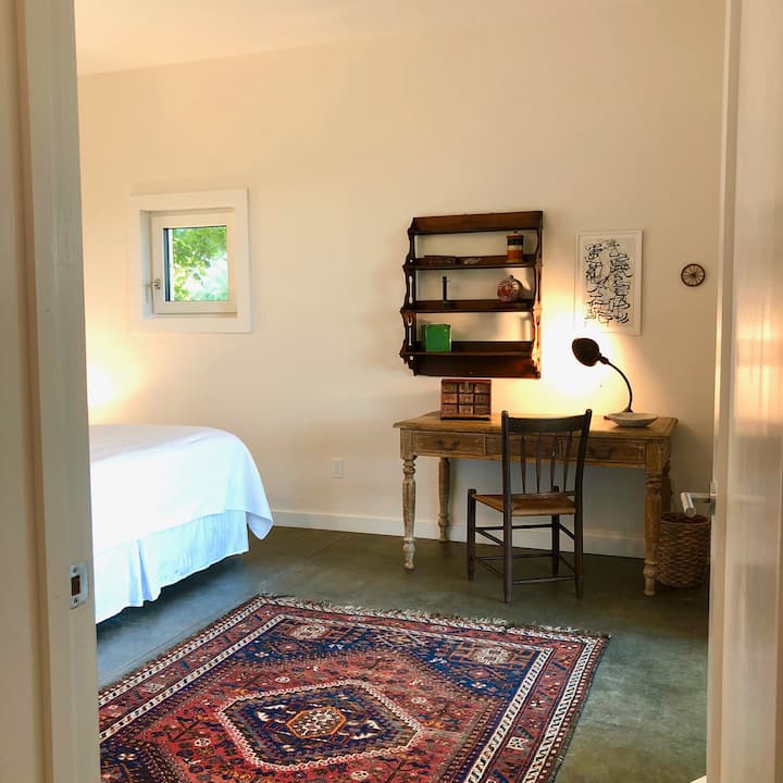 Bedroom with king bed