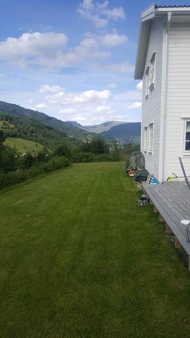 Baksiden av huset - Backyard