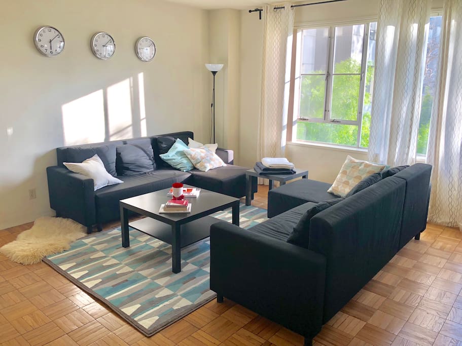 The living room