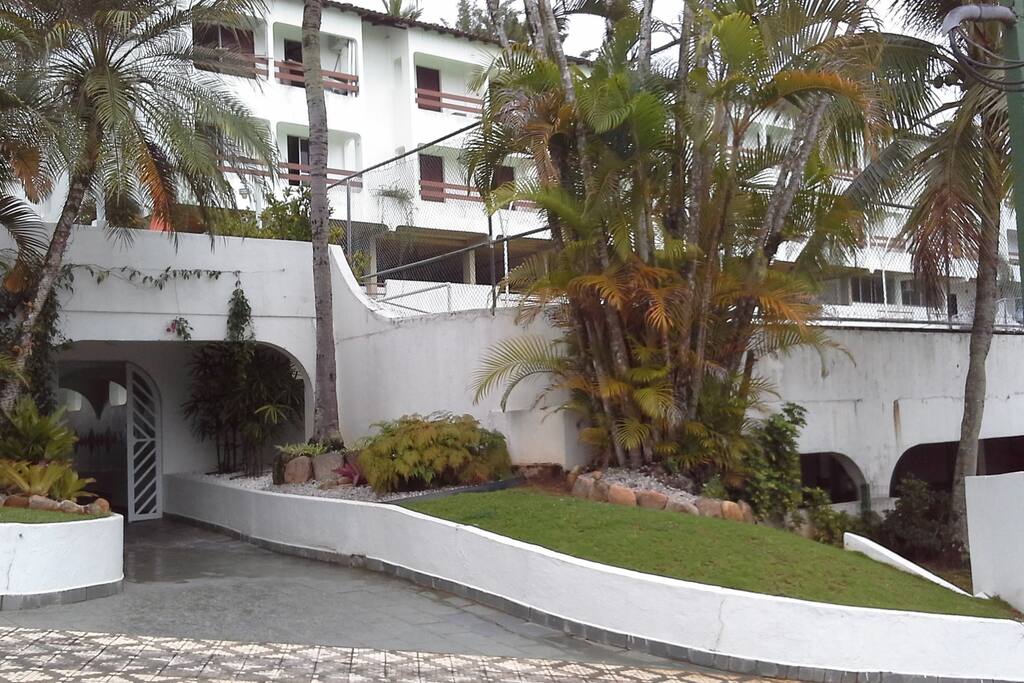 Entrada de acesso a piscina