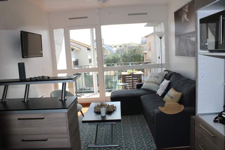 Joli Duplex, Résidence Calme Quartier Du Boucanet - Port Camargue