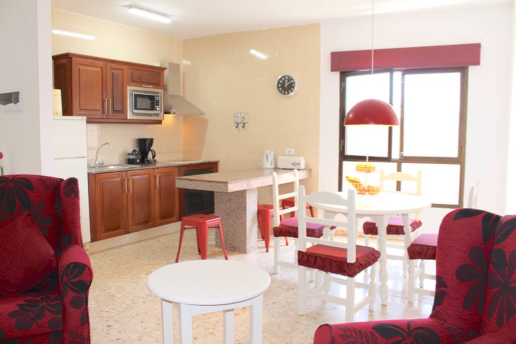 Kitchen and dinning table