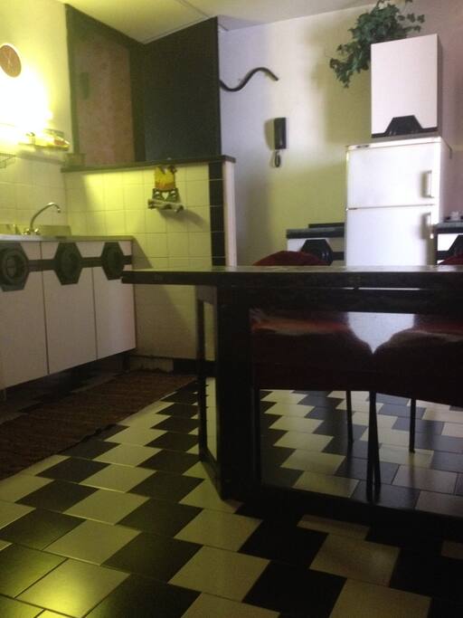 kitchen equipped