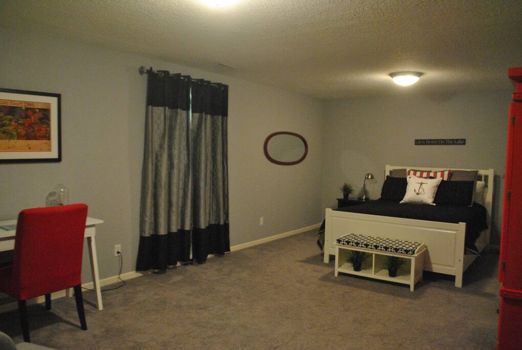 Private, spacious bedroom