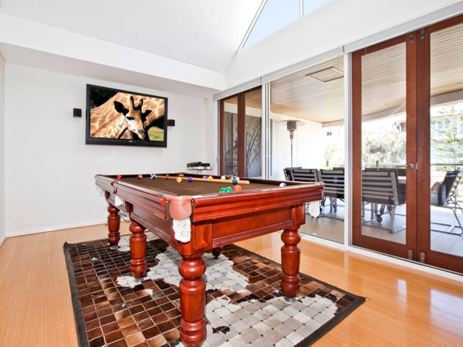 Pool Table to relax and play