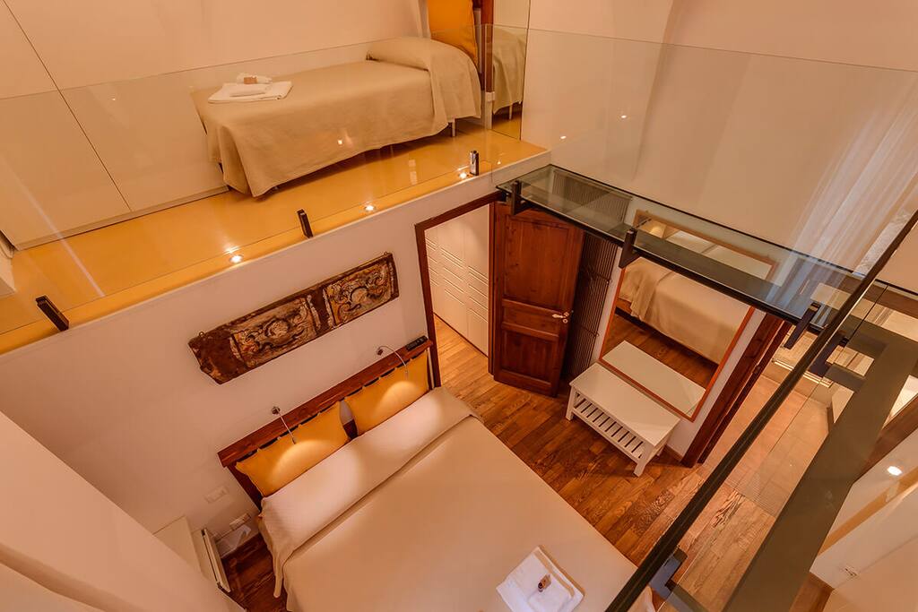 Double bedroom with mezzanine