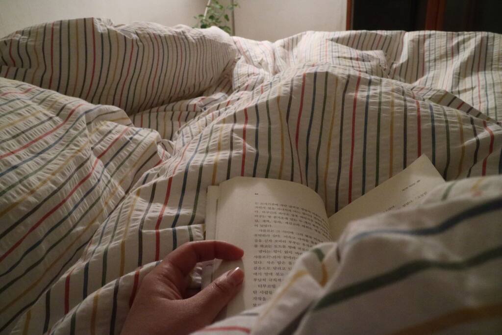 Cozy bedding