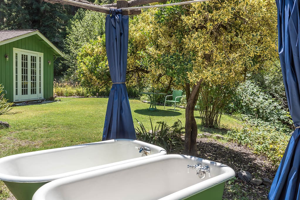Soak under the redwoods