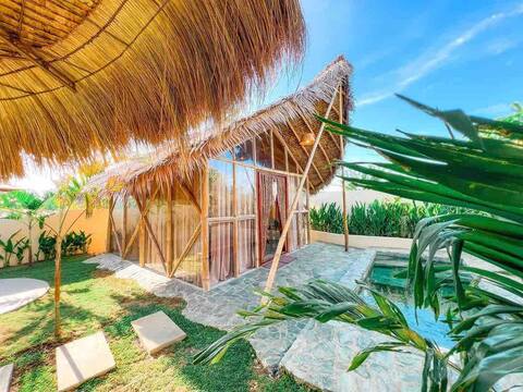 Unique Glasshouse w private pool