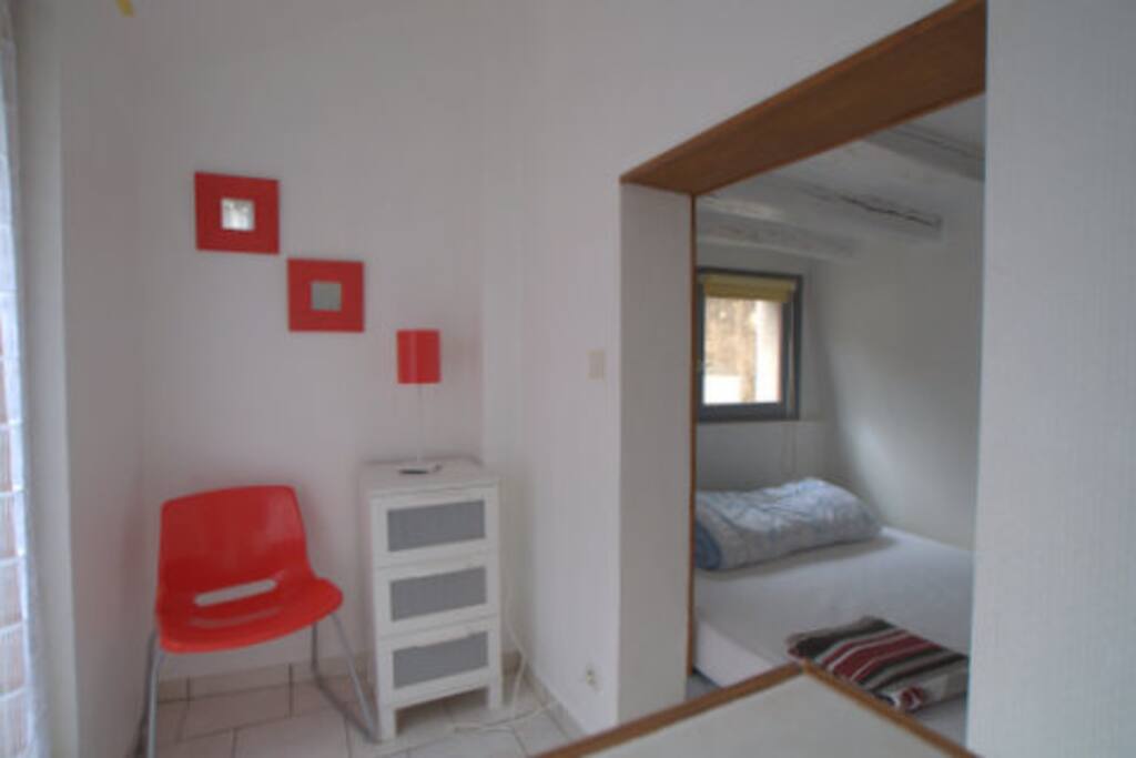 the sleeping room